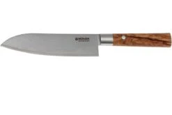 Devant 17 Böker Damast Olive 17,2 Cm Santoku, 130437DAM