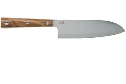 Due Cigni Hakucho Santoku 16,5 Cm, Olivier -Leatherman Soldes DG2C505OL 02 due cigni