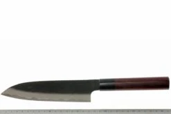 Eden Kanso Aogami, Couteau Santoku Pour Gaucher, 18,5 Cm -Leatherman Soldes EQ2040 318L 07 eden kanso aogami santoku eq2040 318l d7