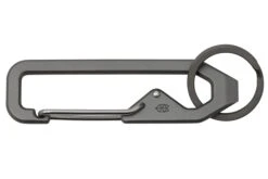 Devant 35 The James Brand Holcombe Titanium Stainless, Mousqueton