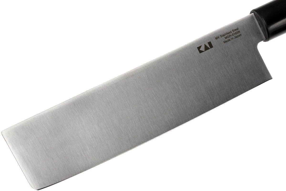 Kai Seki Magoroku Redwood Couteau Nakiri 0165N 17 Cm 6 Kai Seki Magoroku Redwood Couteau Nakiri 0165N 17 Cm – Image 4