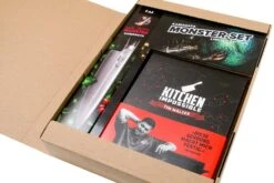 Kai Tim Malzer Kamagata Monster Set TMK-CB22, Set 2 Pièces Couteau De Chef Et Couteau à Pain + Livre De Cuisine 12 Kai Tim Malzer Kamagata Monster Set TMK-CB22, Set 2 Pièces Couteau De Chef Et Couteau à Pain + Livre De Cuisine -Leatherman Soldes KATMK CB22 05 kai shun