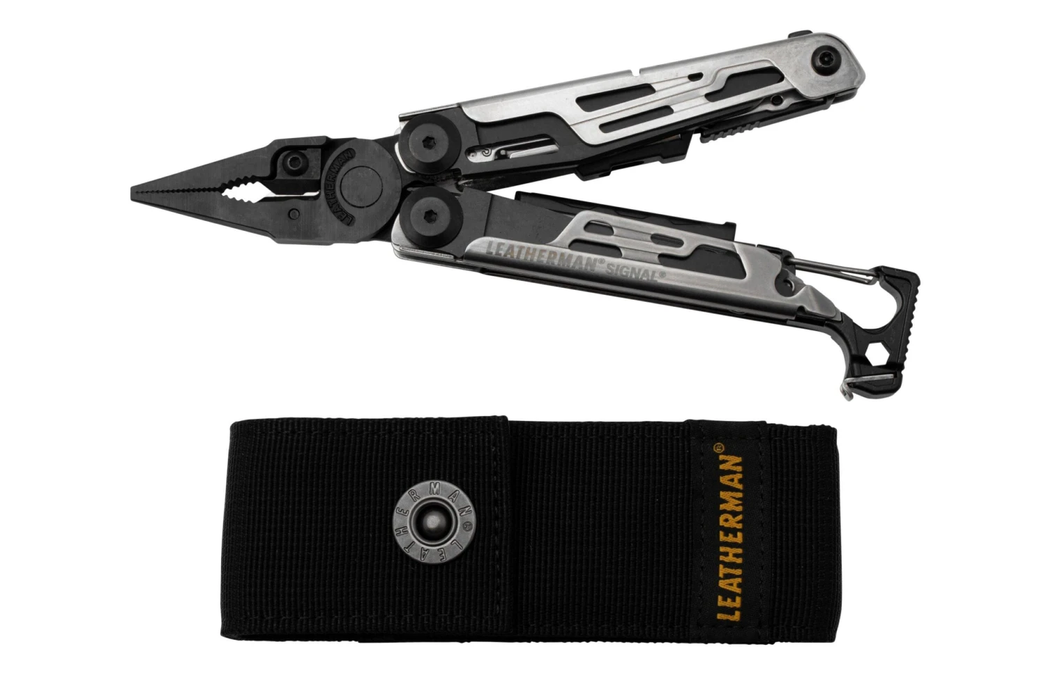 Leatherman Signal Black & Silver Survival Pince Multifonction, étui Nylon, Limited Edition 4 Leatherman Signal Black & Silver Survival Pince Multifonction, étui Nylon, Limited Edition – Image 2