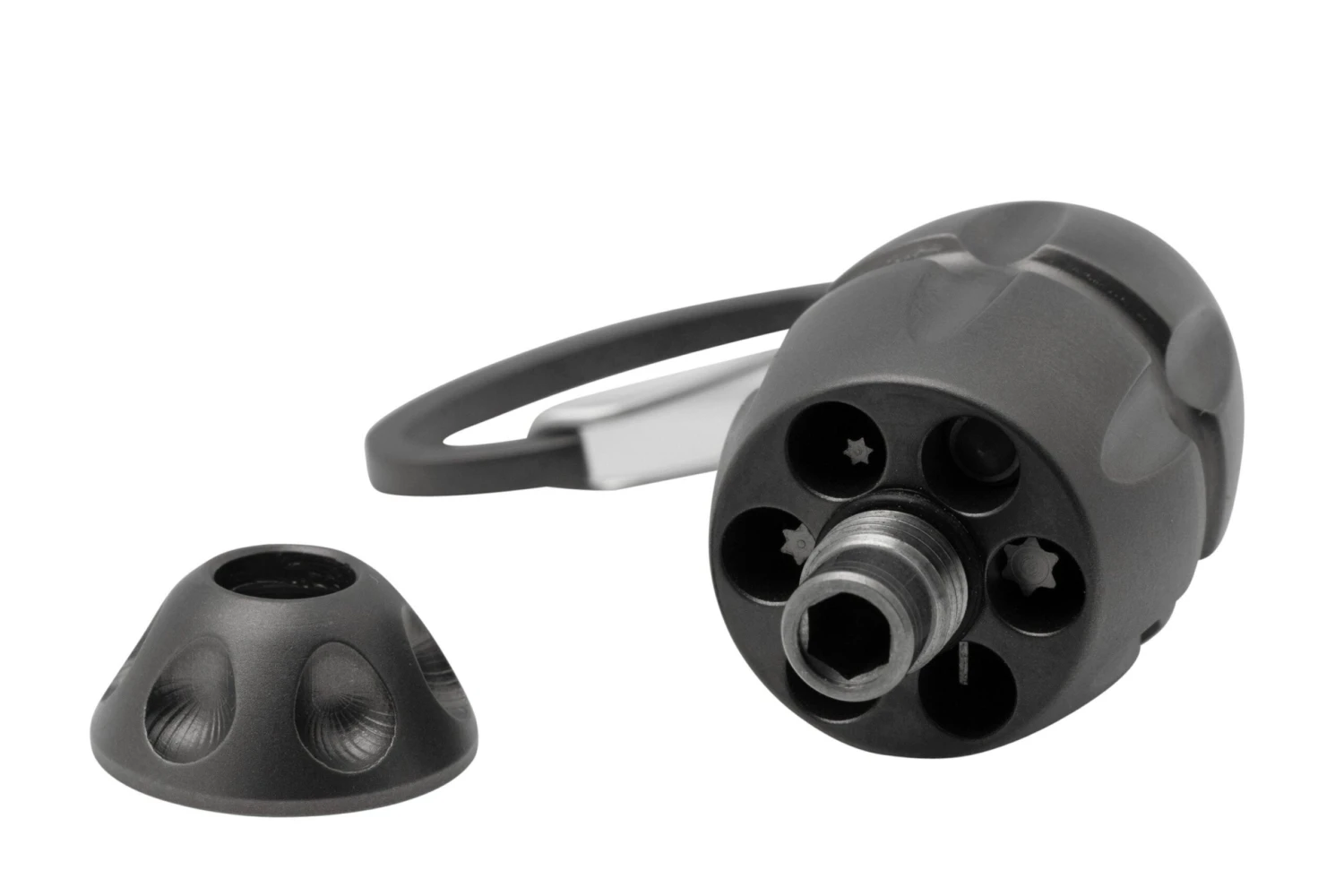 LionSteel Eggie Grey Titanium EG-GY Porte-clés, Set D'embouts Et Multitool 4 LionSteel Eggie Grey Titanium EG-GY Porte-clés, Set D'embouts Et Multitool – Image 2