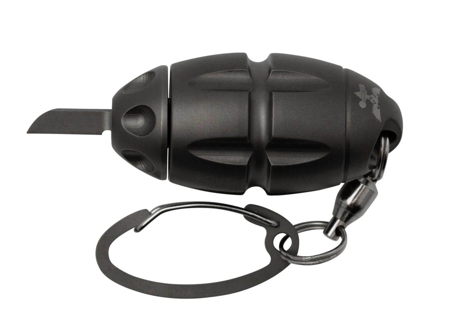 LionSteel Eggie Grey Titanium EG-GY Porte-clés, Set D'embouts Et Multitool 6 LionSteel Eggie Grey Titanium EG-GY Porte-clés, Set D'embouts Et Multitool – Image 4