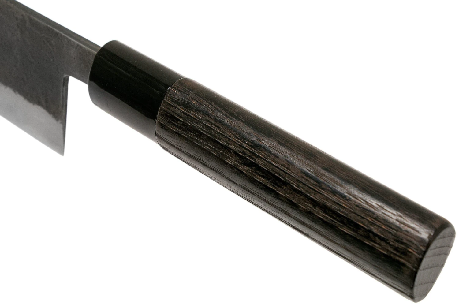 Munetoshi Nashiji Black Bunka Couteau De Chef 16.5 Cm 7 Munetoshi Nashiji Black Bunka Couteau De Chef 16.5 Cm – Image 5