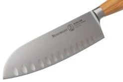 Messermeister Oliva Luxe LX610-16K Santoku à Alvéoles, 16 Cm -Leatherman Soldes MRLX610 16K 03 messermeister