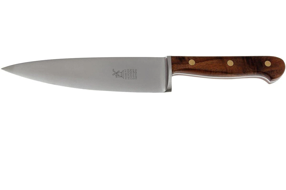 Robert Herder 1922 Couteau De Chef 18 Cm, Noyer 3 Robert Herder 1922 Couteau De Chef 18 Cm, Noyer