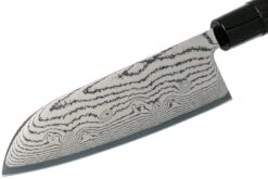 Tojiro Shippu Black Damascus Santoku 17 Cm, FD-1597 12 Tojiro Shippu Black Damascus Santoku 17 Cm, FD-1597 -Leatherman Soldes TJFD 1597 03 tojiro sippu black