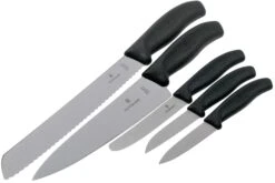 Victorinox SwissClassic 6.7133.5G Set De 5 Couteaux De Cuisine, Noir -Leatherman Soldes VT6 7133 5G 03 victorinox