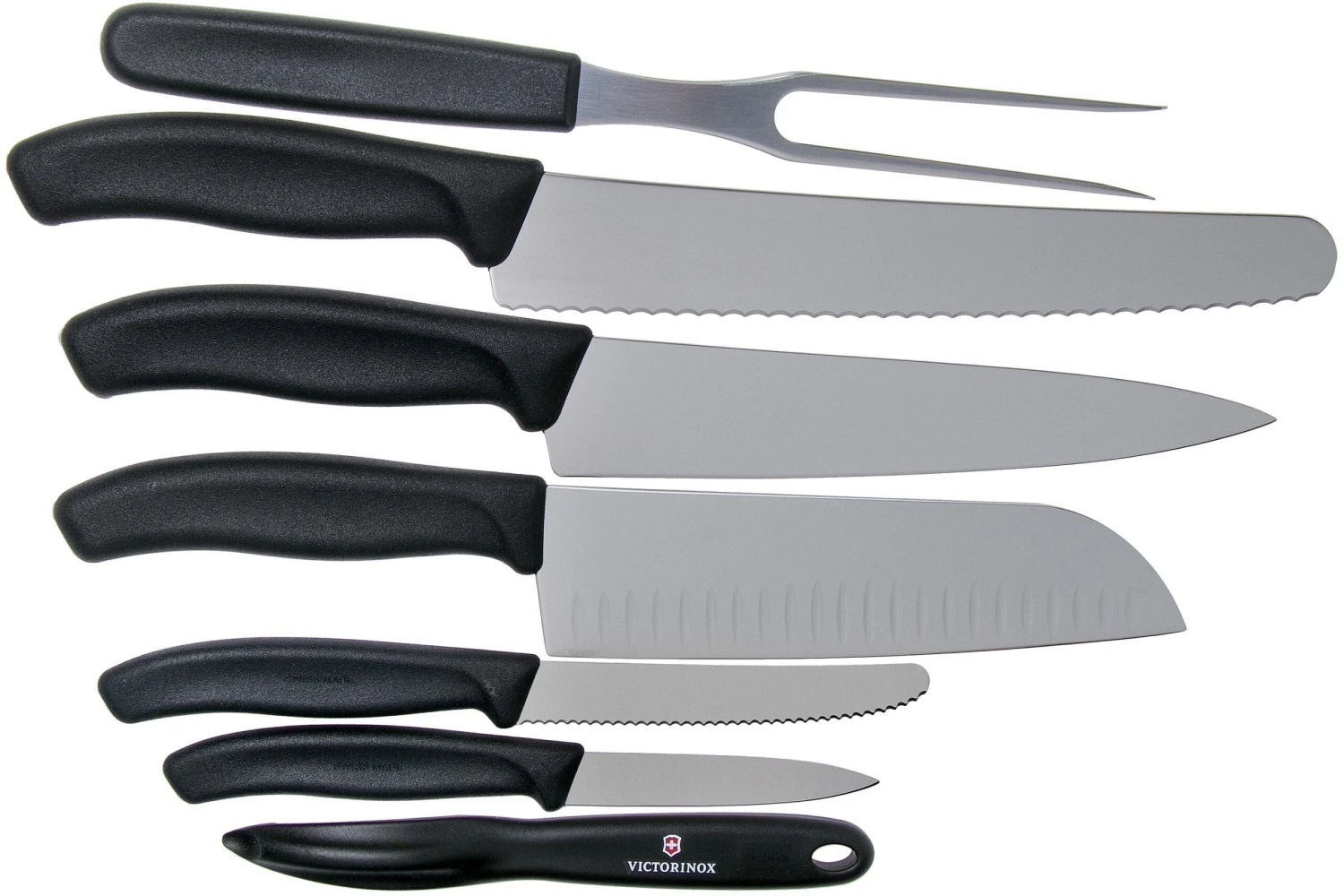 Victorinox SwissClassic 6.7133.7G Set De 7 Couteaux De Cuisine, Noir 4 Victorinox SwissClassic 6.7133.7G Set De 7 Couteaux De Cuisine, Noir – Image 2