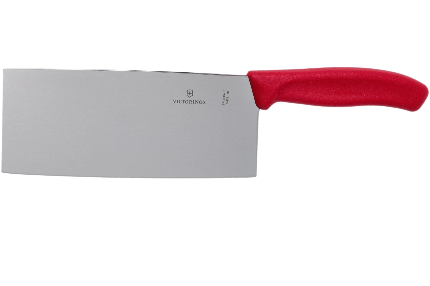 Victorinox SwissClassic 6.8561.18G Couteau De Chef Chinois 18 Cm, Rouge 3 Victorinox SwissClassic 6.8561.18G Couteau De Chef Chinois 18 Cm, Rouge