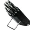 Wüsthof Classic Ikon Ensemble De Couteaux, 8 Pièces, Noir 1090370801 -Leatherman Soldes WU1090370801 01 wusthof classic ikon v202010