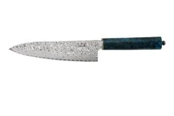 Xin Cutlery XinCraft XC132 Couteau De Chef érable Coti Bleu 20 Cm