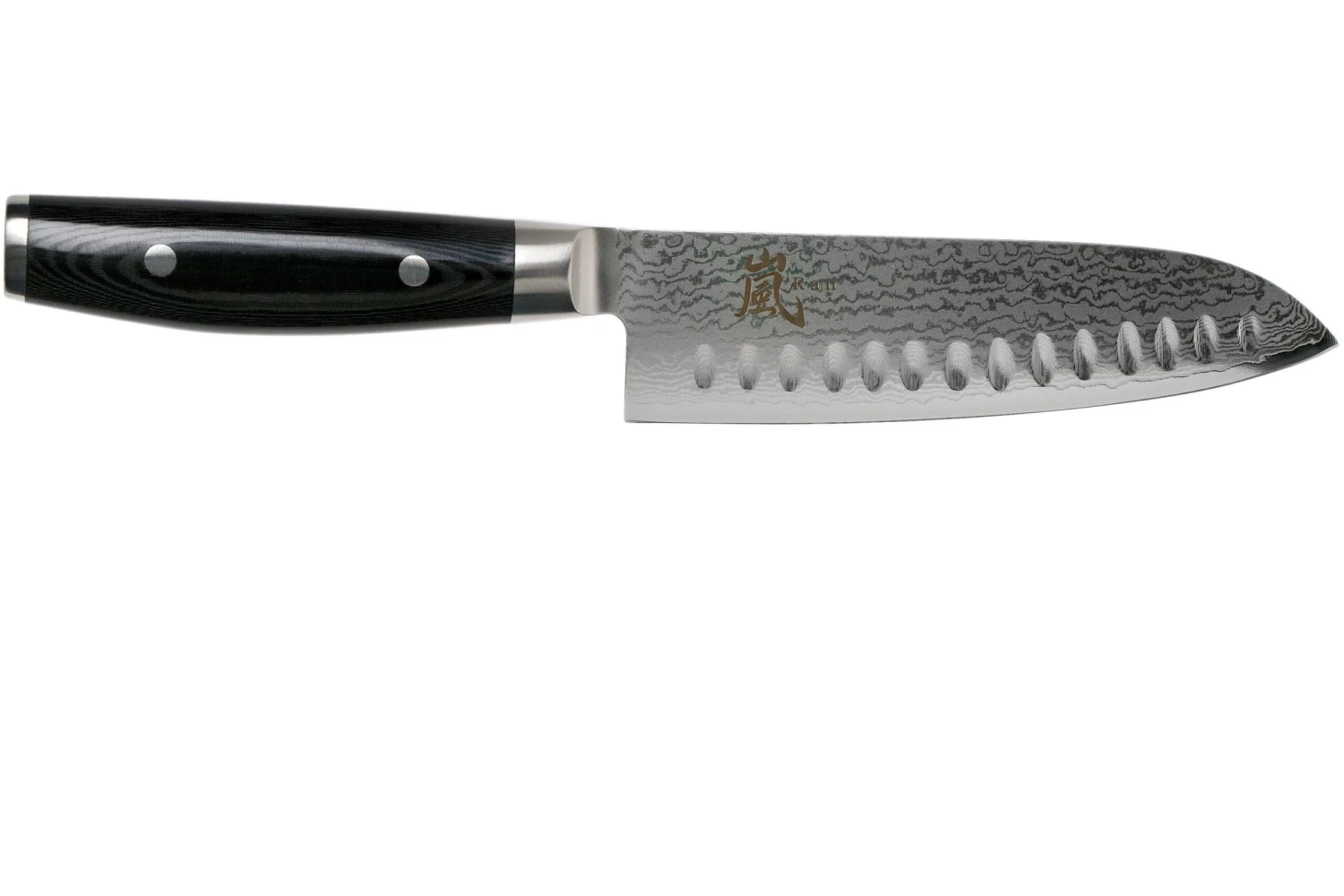 Yaxell Ran 36018 Santoku Avec Alvéoles 16.5 Cm 4 Yaxell Ran 36018 Santoku Avec Alvéoles 16.5 Cm – Image 2