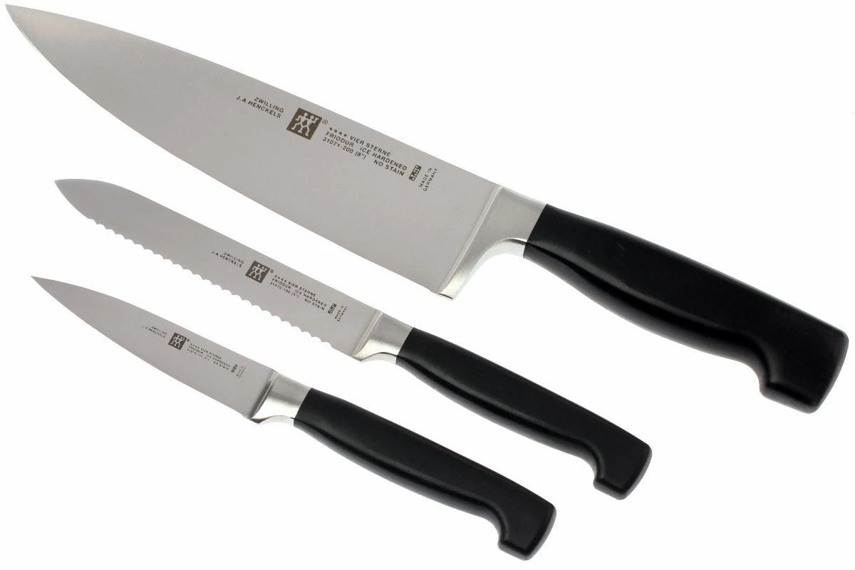Zwilling Four Star Ensemble De Couteaux, 3 Pièces 4 Zwilling Four Star Ensemble De Couteaux, 3 Pièces – Image 2