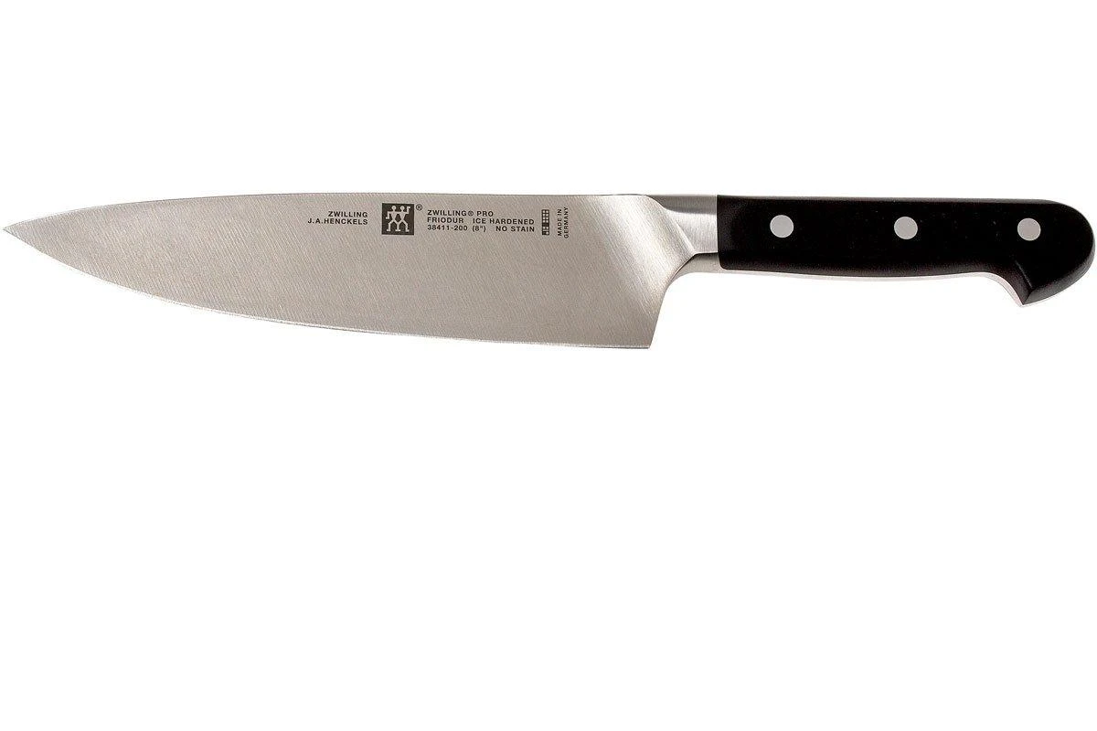 Zwilling Pro Couteau De Chef 20 Cm, 38411-201 3 Zwilling Pro Couteau De Chef 20 Cm, 38411-201